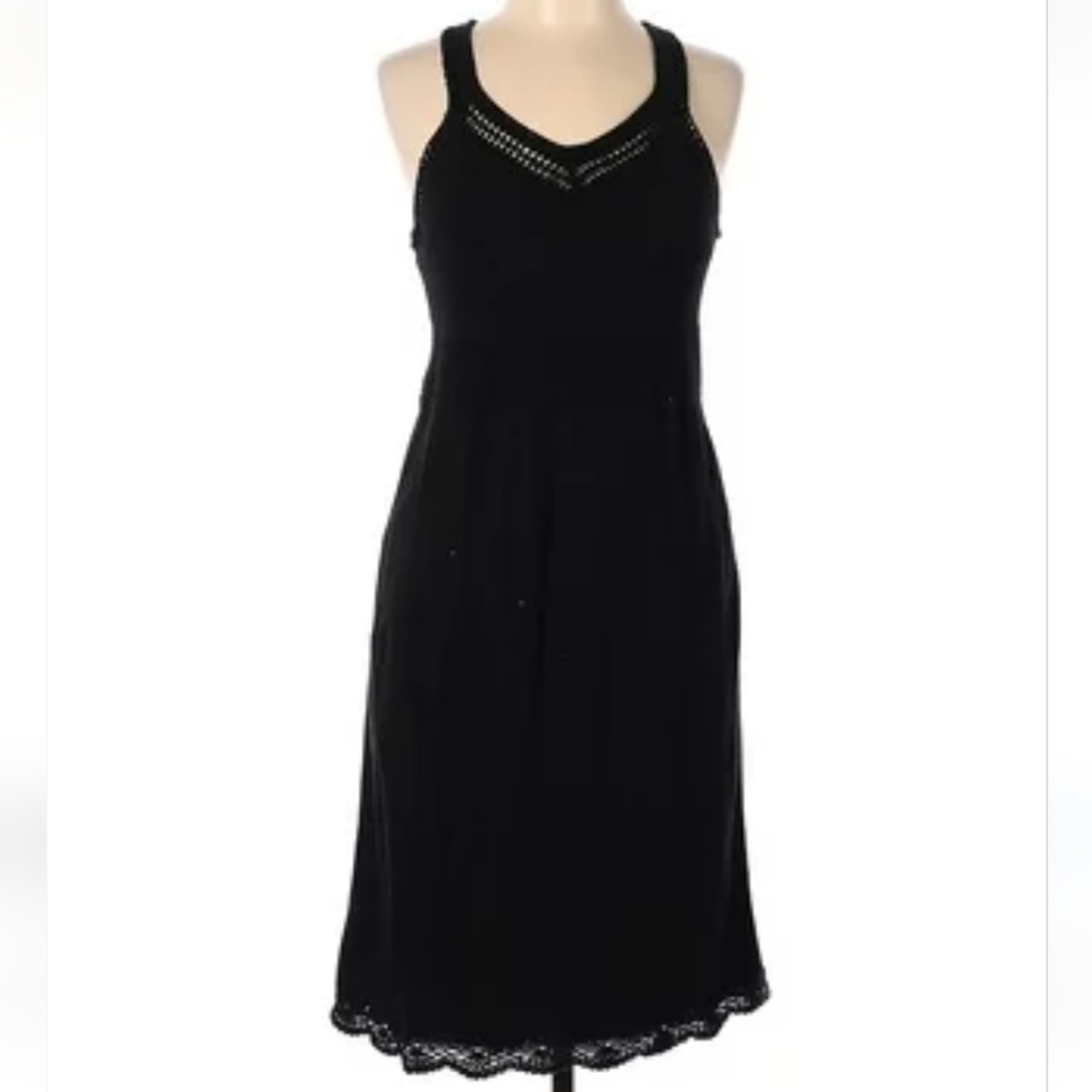 Anthropologie Akini  100% Cotton Sleeveless Crochet Dress Size Small